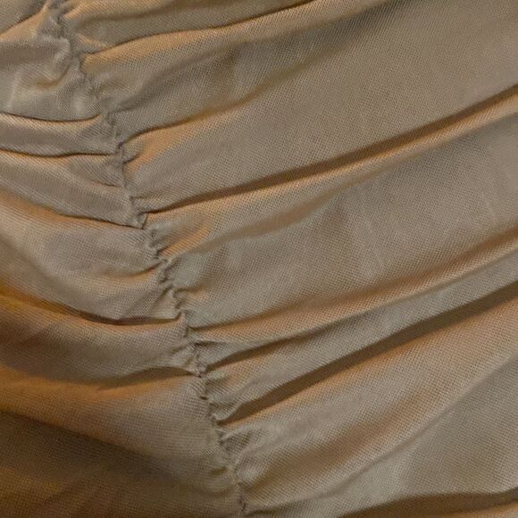 Mesh Brown Top - Picture 6 of 7